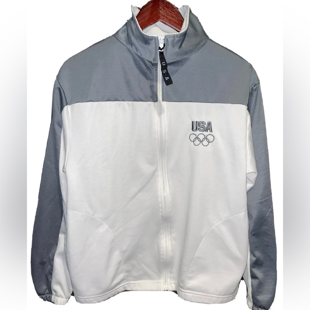 🇺🇸USA Olympic Track Jacket-Full Zipper UNISEX Style  🇺🇸